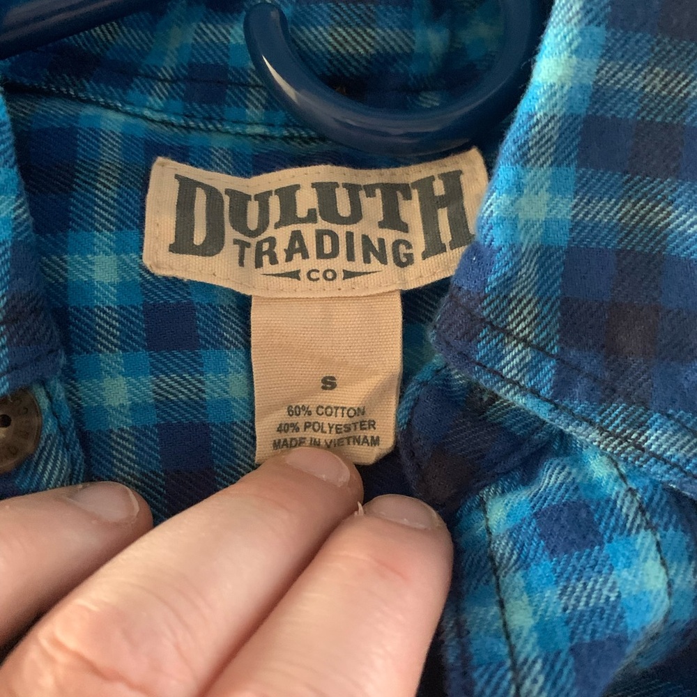 Duluth Trading Company Flannel Shirt